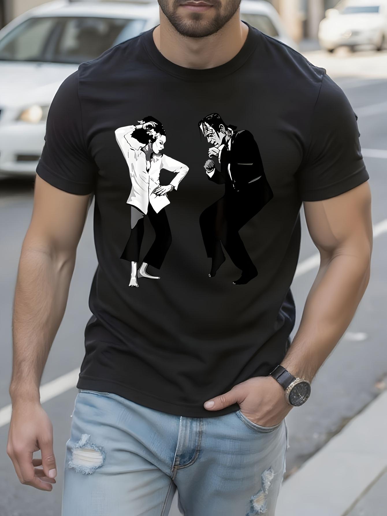 Halloween Tshirt - Frankenstein Monster and Bride Wedding... L