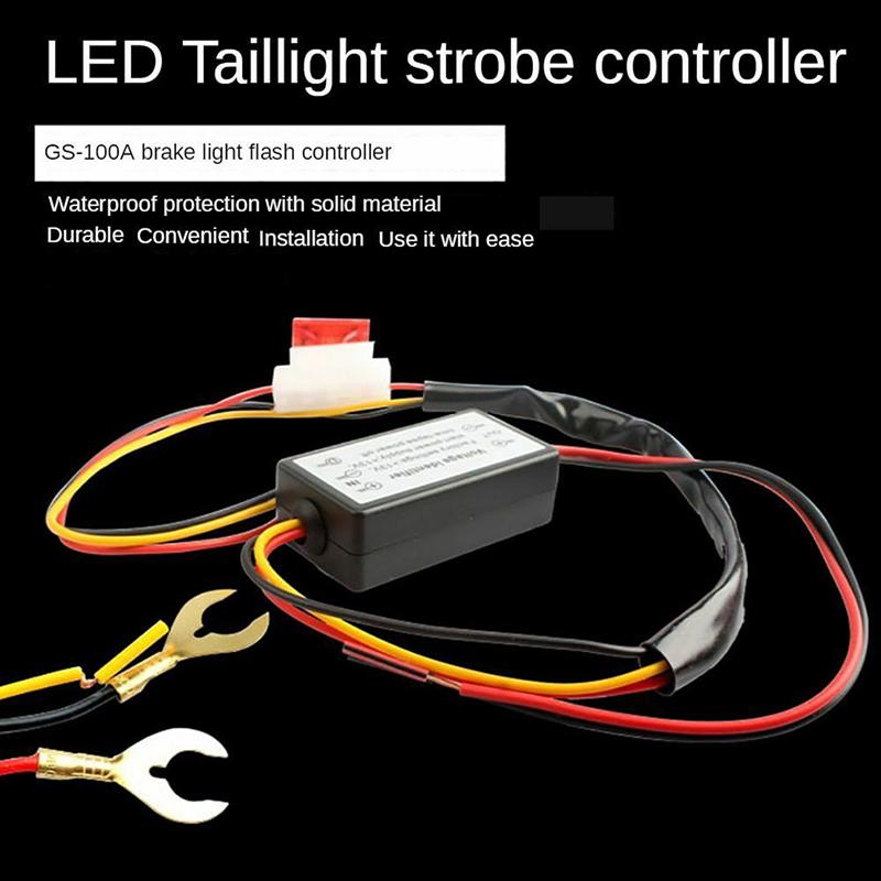 Drl Controller Auto Car Led Daytime Running Lights Relay Harness Dimmer On/Off