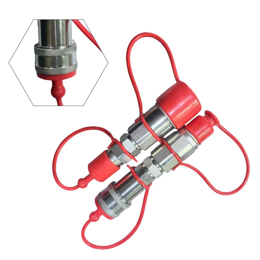 

1pc Flat-face Hydraulic Quick Couplings High Pressure ISO16028 ISO7241-A Series Quick Connector For Agricultural Machinery China Mainland