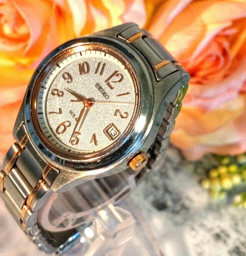 [USED] SEIKO Solar-powered Watch, Working Condition