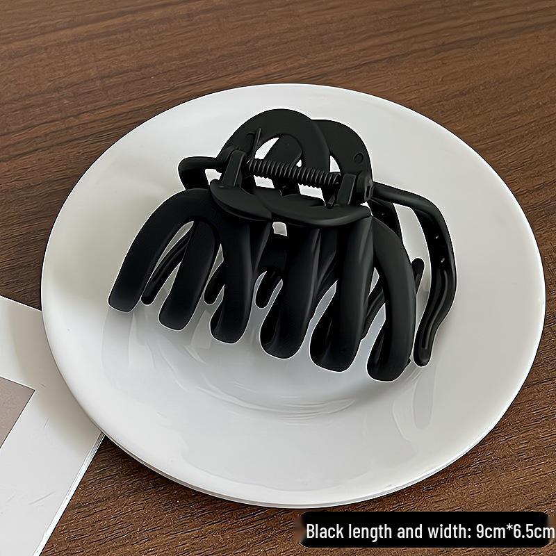 Large Hair Volume Pumpkin Clip: 2023 Shark Clasp for Effortless Styling