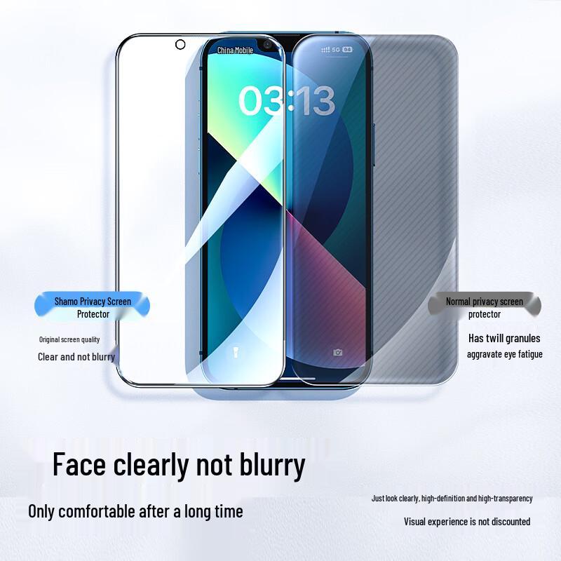 SMARTDEVIL iPhone Anti-Peep Tempered Glass Screen Protector