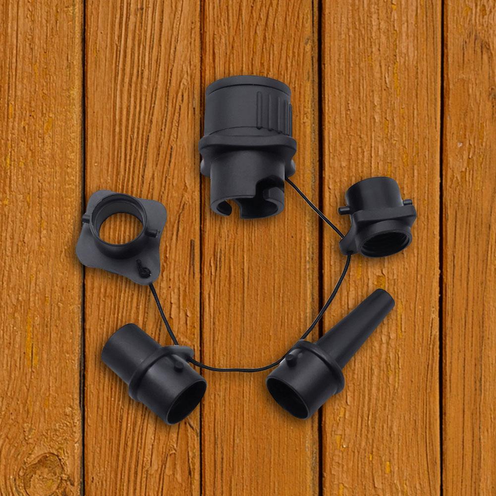Air Valve Adaptor with Nozzles Inflatable Pump Adapter Paddleboard Pump Adapter for Inflatable Boat Stand-Up Paddleboard Bed
