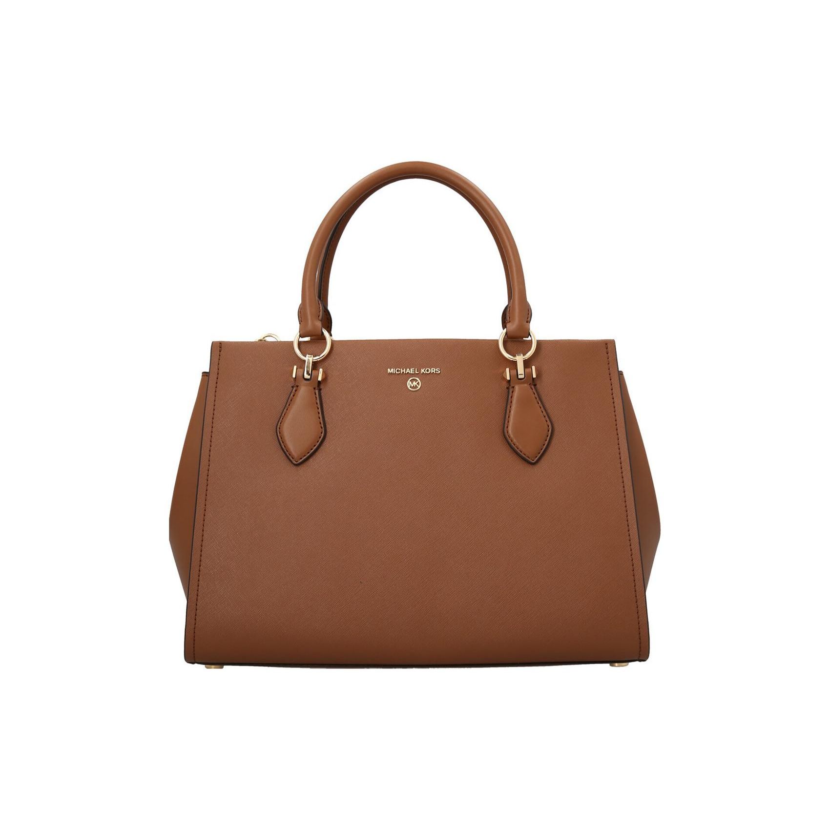 

Michael Kors Logo Zip Leather Shoulder Crossbody Handbag Women Handbags Brown 30F2G6AS3L-230 Basic Set (Bag+Dust Bag)