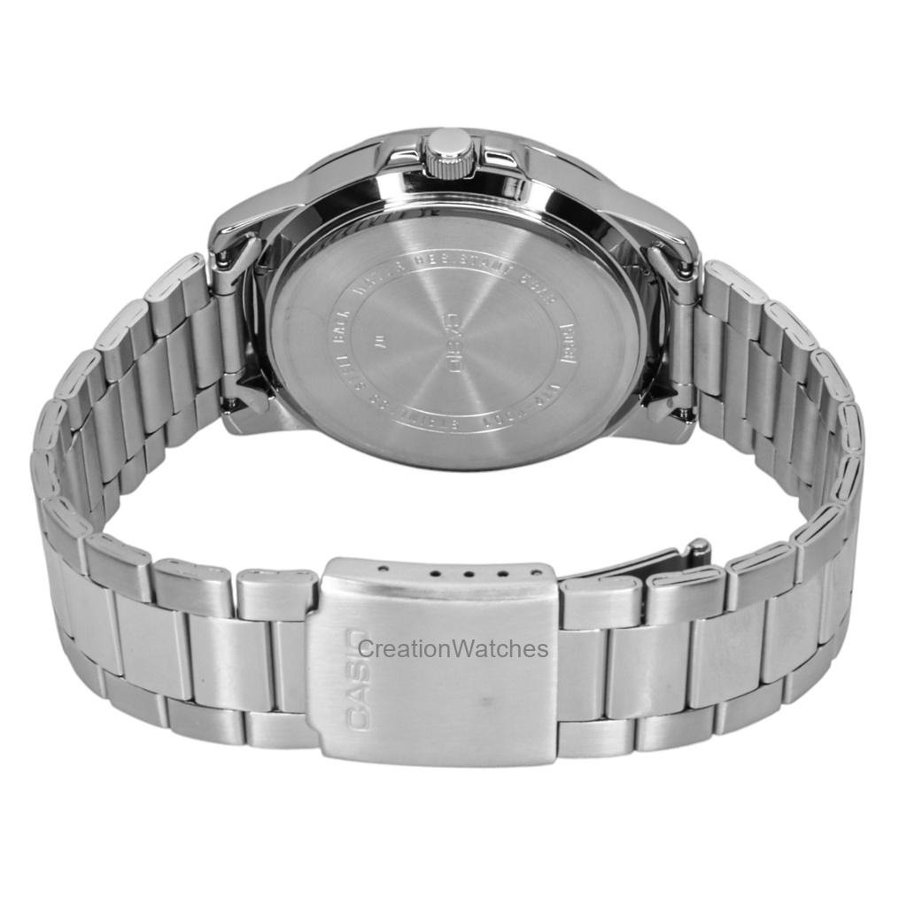 Casio Enticer Analog Stainless Steel Blue Dial Quartz MTP-VD01D-2BV Men's Watch