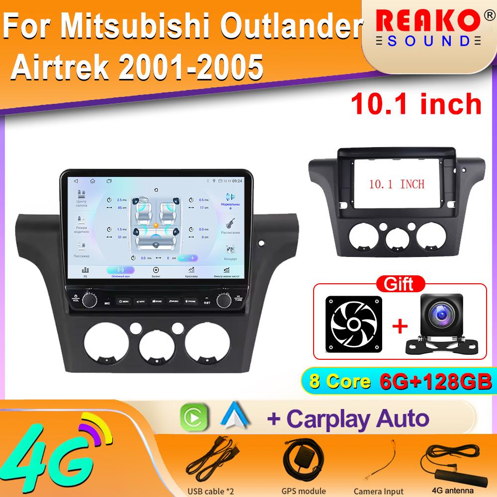 

Android для Mitsubishi Outlander Airtrek 2001-2005 Автомобильное радио Carplay Навигация GPS Стерео Авто Экран Bluetooth Мультимедийный Плеер 8 core 6GB+128GB