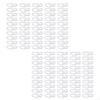 62KD 100Pcs Curtain Movement Essential S Shaped Quiet Track Glider Hook Track Hook