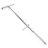 Soil Probe, Stainless Steel Soil Sample Probe, Soil Sampler with Foot Pedal and 2 Sample Bags, Soil Probe Rod for Sampling, Plant Care, Garden, Farm,