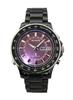 Watch with Date and Day Light Long Life [ARTSTATE W335B] Men's Radio-Controlled Display, Function, Black, Ceramic,