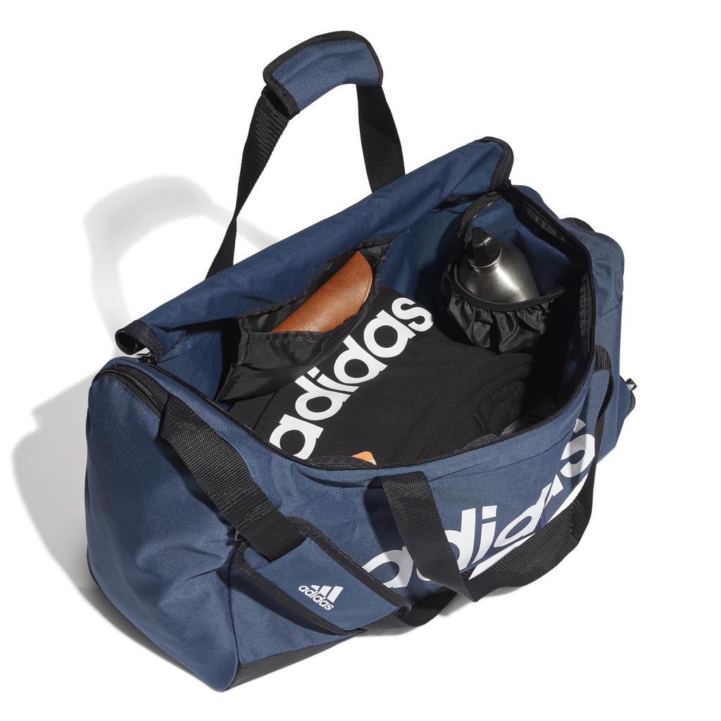 Duffel Essentials Logo Duffel Crew [Adidas] Bag, Bag, Medium, 60205, Navy/Black/White (GN2039)
