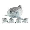 1PC 40cm Mother and Son Seal  Plush Toy Seal Zipper Toy for Boys and Girls Christmas Halloween Gifts