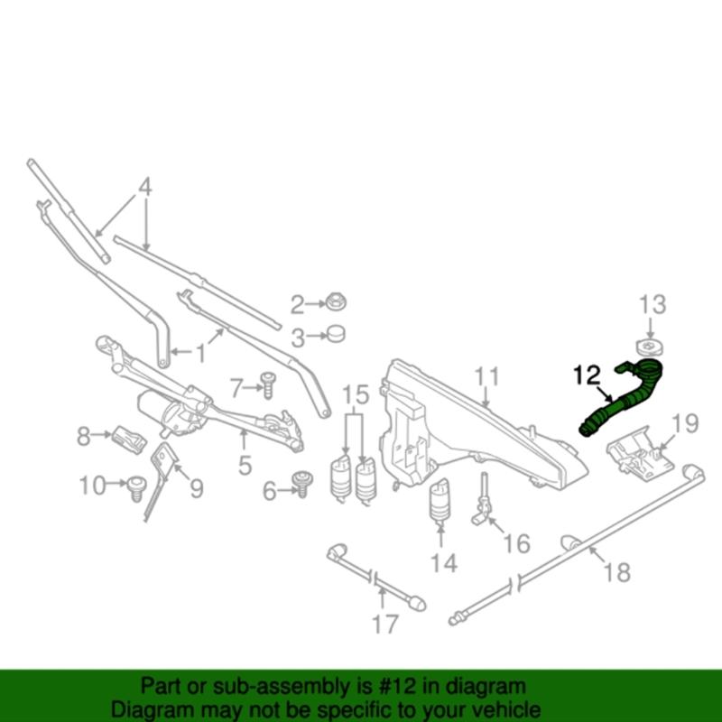 Țeavă de umplere a furtunului de spălare a ștergătoarelor de parbriz, potrivită pentru E70 E71 E72 61667162586, canal de umplere, accesorii auto pentru mașini