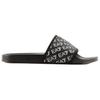 Emporio Armani EA7 Slip-On Flat Sandals With Logo Unisex Sandals Black 7X000109AF15125MC138