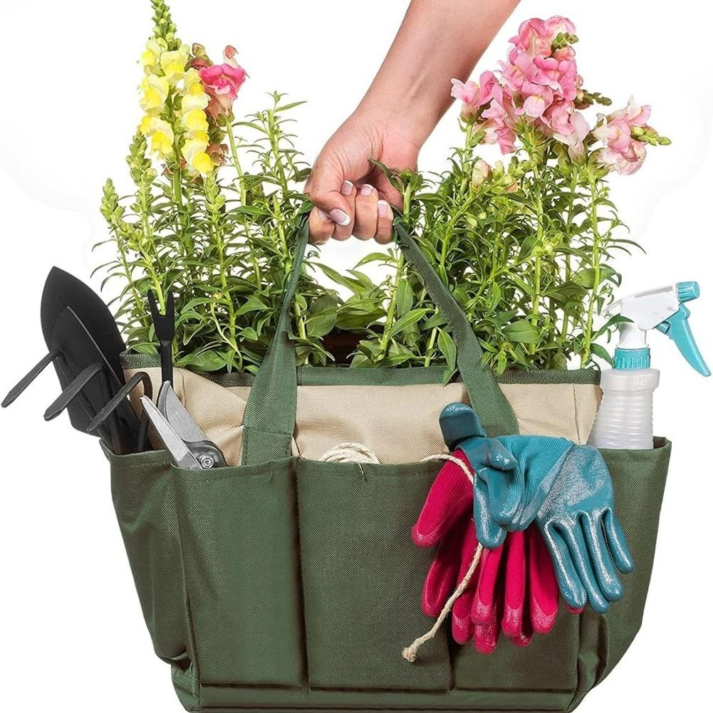 

1PC Tool Storage Package 600D Oxford Cloth Garden Tool Bag 12 x6.4 x12inch Gardening Pots,Planters Accessories Storage Packaging China Mainland