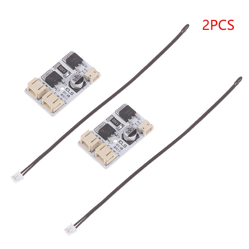 Diy Fan Temperature Control Board Fan Speed Control Step-Down Board Automatic Fan Controller No Welding Diy Pcb Module