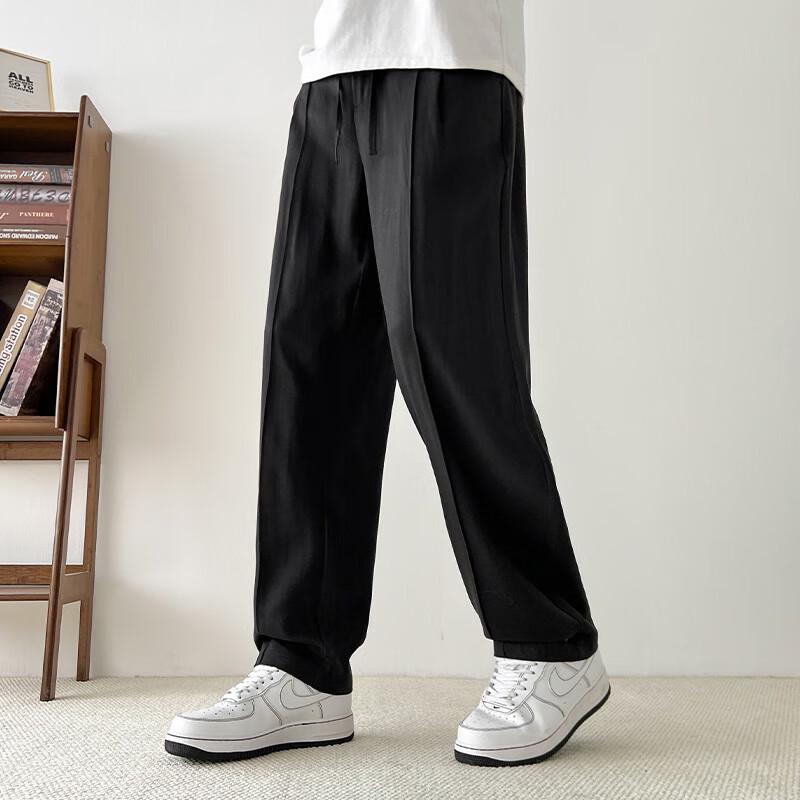 Yalu Men's Tencel Stretch Cooling Casual Pants