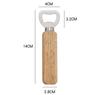 Premium 10-Pack Wood Handle Alloy Bottle Openers, Ideal for Parties, Home, Travel - Perfect Gift Choice