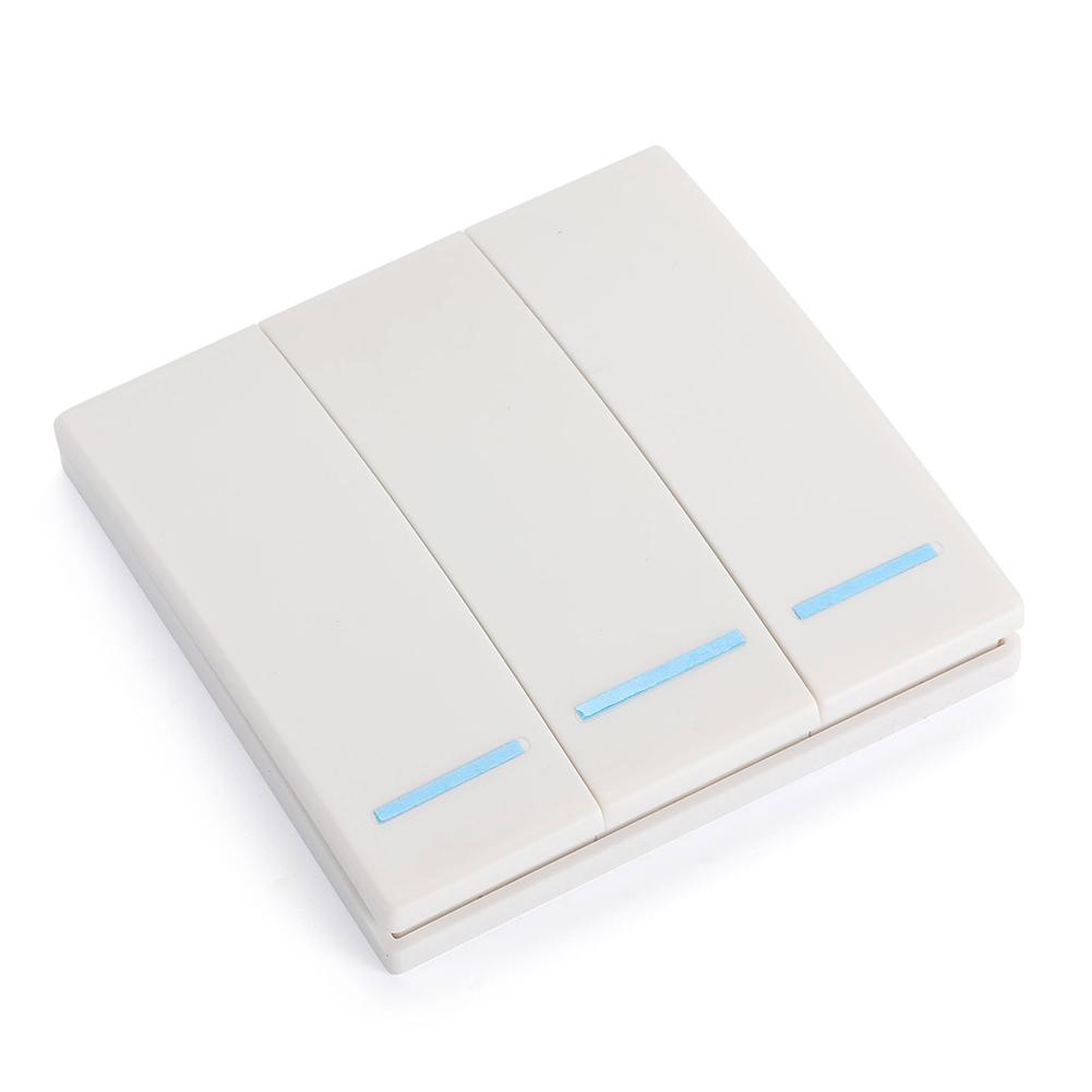 Wireless Light Switch 86 Type Wall Panel 433MHz Remote Control For LED Lamp Home Automation Electrical Outlet Parts