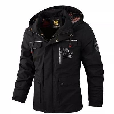 Medium Length Casual Jacket Long Parka Cool Trend Coat In Autumn and Winter