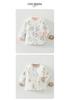 Unisex Baby Cartoon Jacket - Lightweight 60g Cotton, Two-Button, Seamless, Warm Outerwear for Autumn Outings.