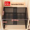 Adjustable Wardrobe Hanging Shelf Organizer
