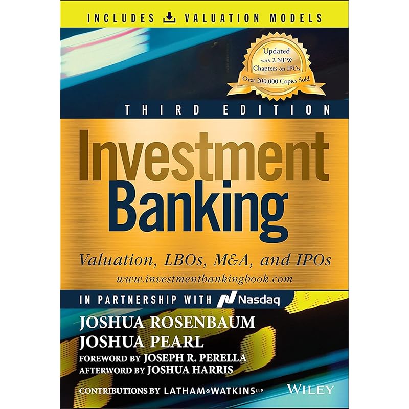 Ergode India Books Investment Banking: Valuation, Lbos, M&A, And Ipos (Book + Valuation Models) (Wiley Finance)