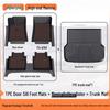 Full Coverage TPE Car Floor Mats for Honda Accord, CRV, Civic, XRV, Geely, Binzhi