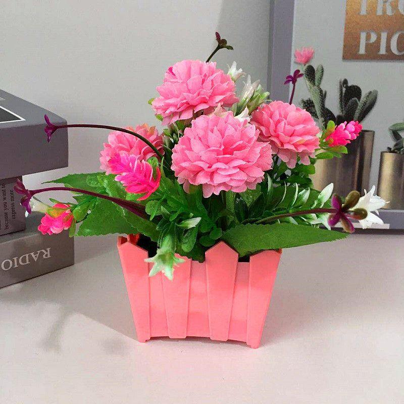 Realistische künstliche Blume im Topf Perfekt für die Innen- und Außendekoration von Haus und Garten