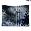 Dallas Cowboys Logo Wall Tapestry Aesthetic Wall Hanging Printed Fabric Blanket Decorative Tapestries for Bedroom Living Room Home Decor