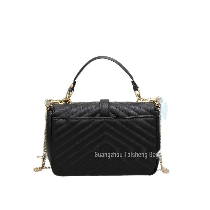 

2025 Classic V-Shaped Envelope Crossbody Bag - Four-Color Women s Shoulder Messenger Gold