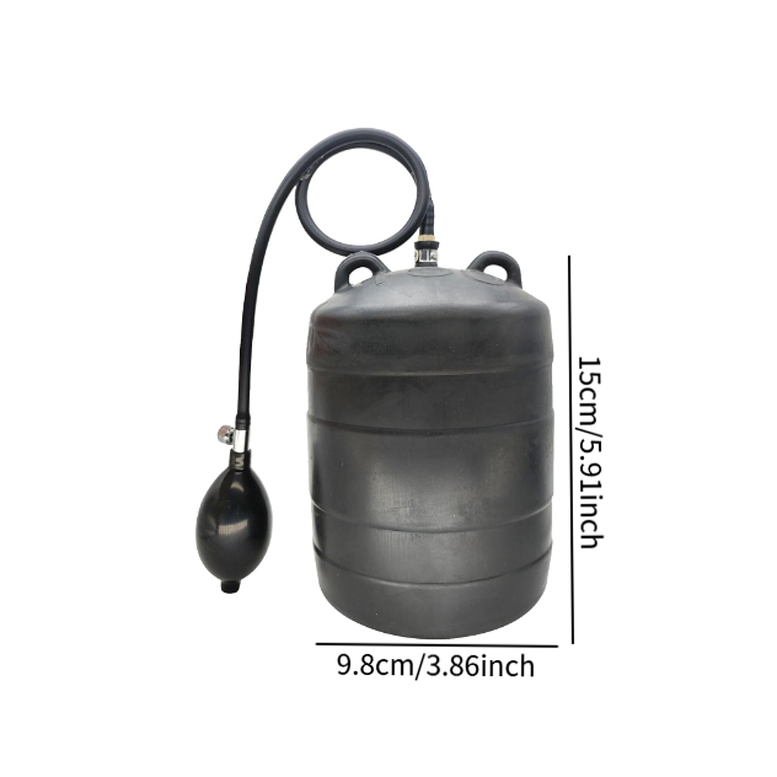 

Fit 50 75 110 160 200mm Pipe Natural Rubber Drain Air Bag Inflatable Bung Stop Plug Block Sturdy Easy to Use Plumbing Test Plug