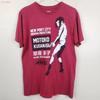 Arise Ghost In The Shell T-Shirt Motoko Kusanagi Anime Rot Unisex Groß Vintage Dehnbar Streetwear Homme