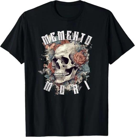 Men s and Women s T-shirts NEW LIMITED Memento Mori - Funny Philosophy Design Best Gift Idea T-Shirt S-3XL XS