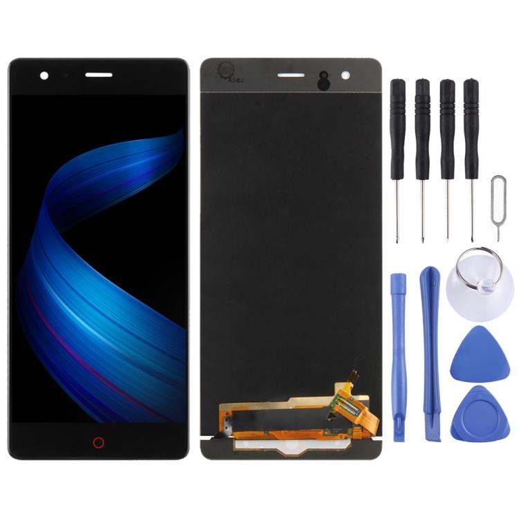 

OEM ЖК-экран для ZTE Nubia Z17 Lite NX591J с дигитайзером в полной сборке (черный)