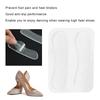 2pcs Transparent Silicone Heel Grips AntiSlip Blister Prevention Heel Liner Cushion Pad