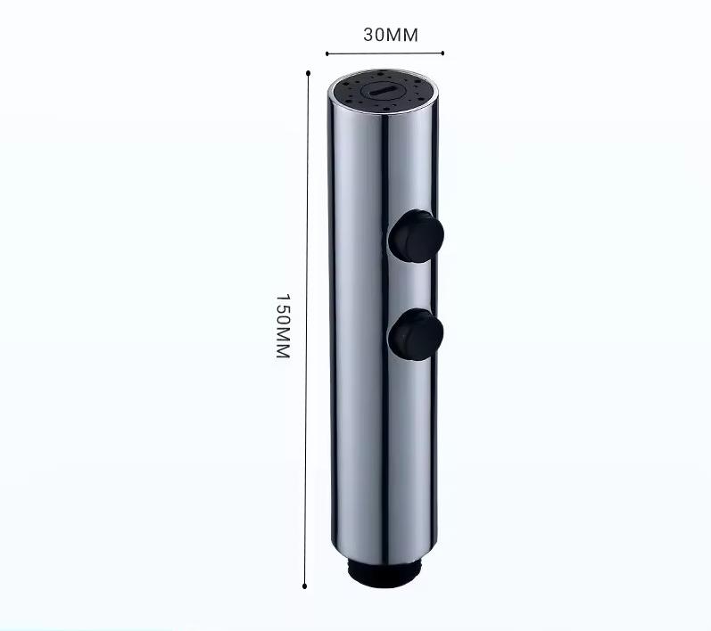 Modern Stainless Steel  Bidet Sprayer Double Button Spray Gun Shower Faucet Toilet Hand Bidet Sprayer for Bathroom