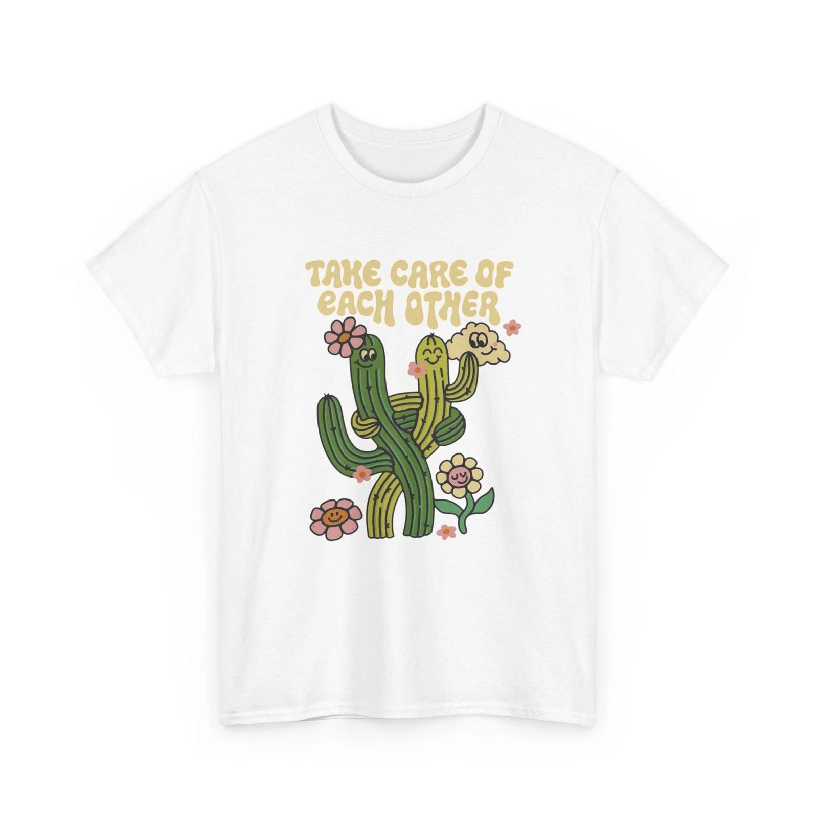 Take Care Of Each other Graphic T Shirt Unisex Heavy Cotton Tee S