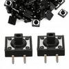 Przełącznik Tact Switch 12x12 Mm – Wysoka Czułość | 2 Sztuki W Zestawie | Łatwy Montaż I Wszechstronne Zastosowanie