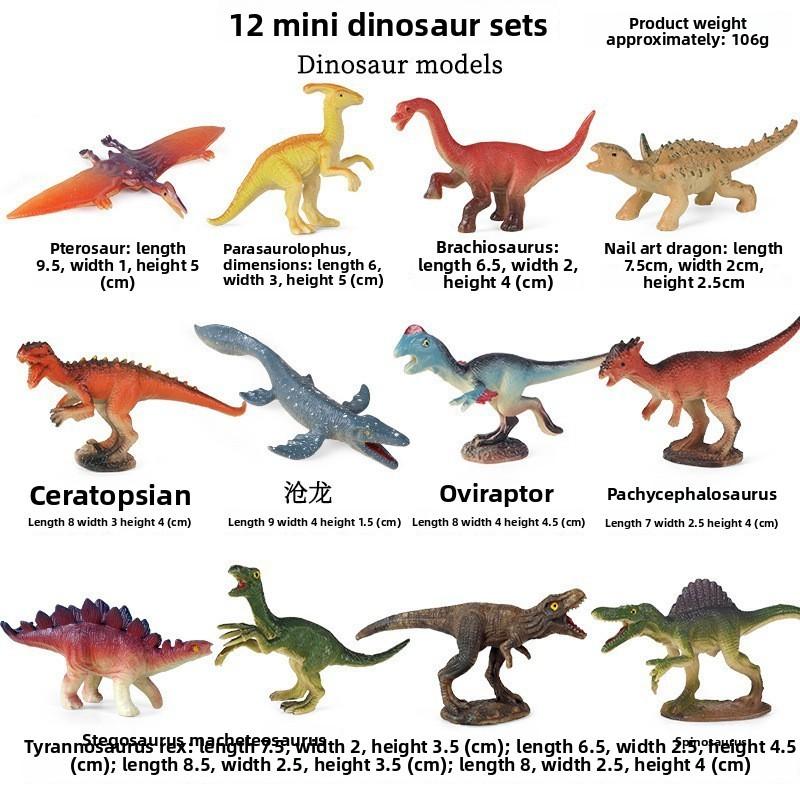 Mini Wild Animal Model Set With Plastic Figures For Educational Display And Collection