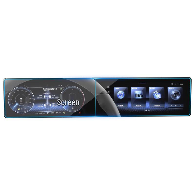 Foton General G7/Feifan ER6 Tempered Glass GPS Screen for Isuzu DMAX Console