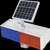 Solar Powered Yellow Flashing Traffic Warning Light