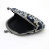 Maruzen Cotton Clasp Case with Arabesque x 12 Made in Japan with Traditional Japanese Patterns 3.3-inch Wallet/Coin Pattern, Approx. 10.5 cm,