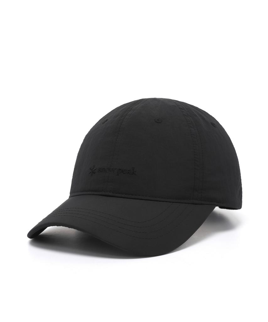 SNOWPEAK APPAREL Eco Taslan Ball Cap (S26Zufbc70) Black