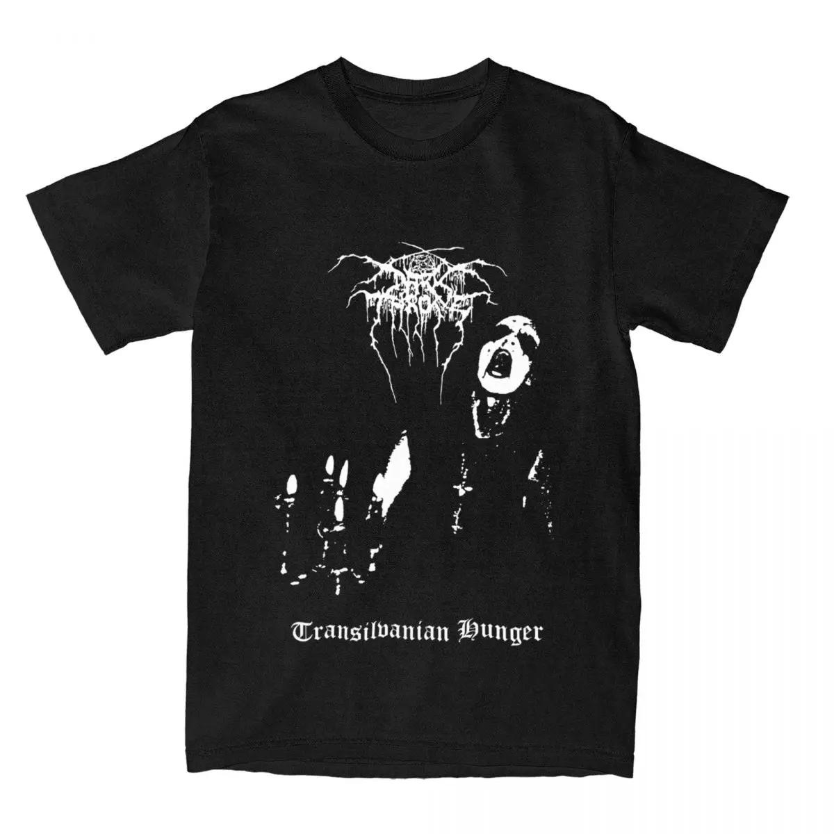 

ZX TEE Мужская Женская Футболка Darkthrone Transilvanian Hunger Винтажная Футболка Большого Размера с Чистым Норвежским Блэк-Металом 4XL