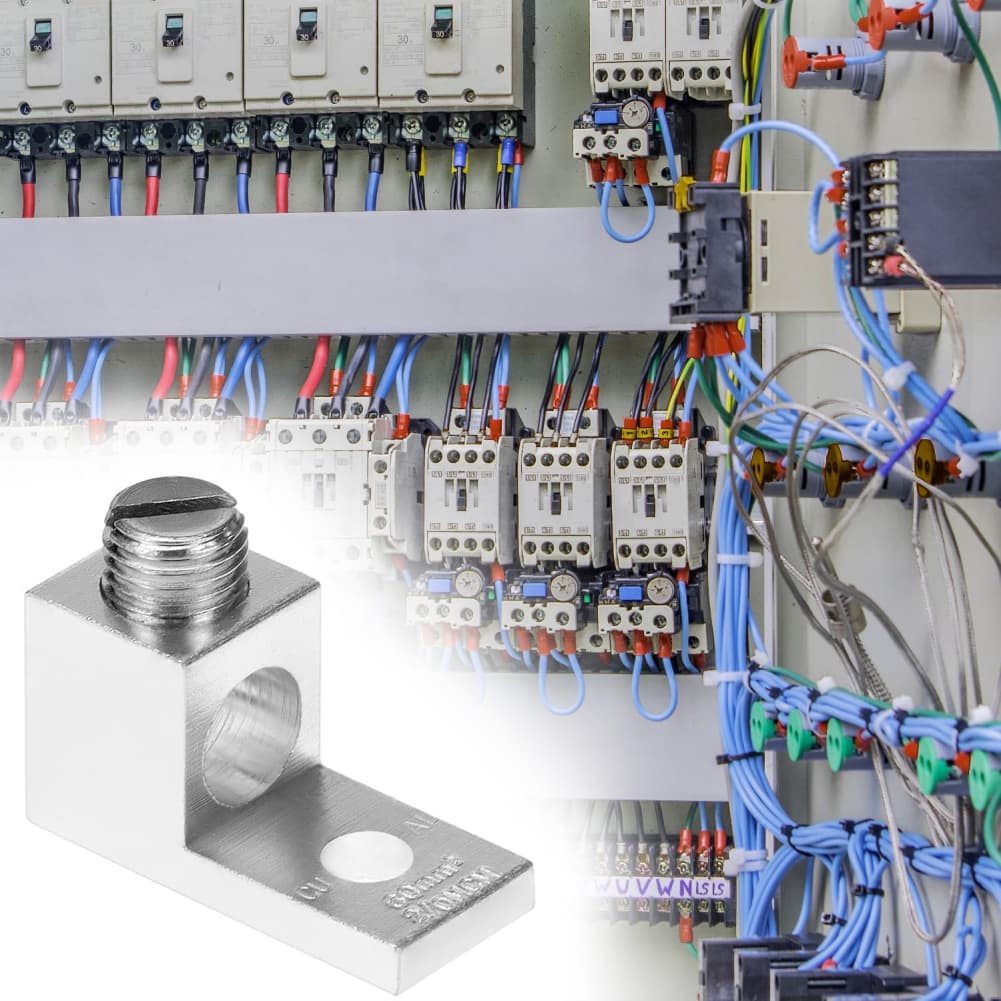 10pcs Single-Pole Quick Connect Terminals 1B2U 1/0 For Power Distribution Systems Accessory Easy Installation