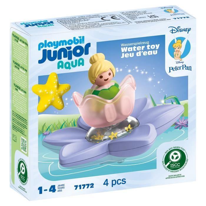 PLAYMOBIL JUNIOR 71772 Fée Clochette Et Fleur, Disney, 4 Pièces, Dès 12 Mois