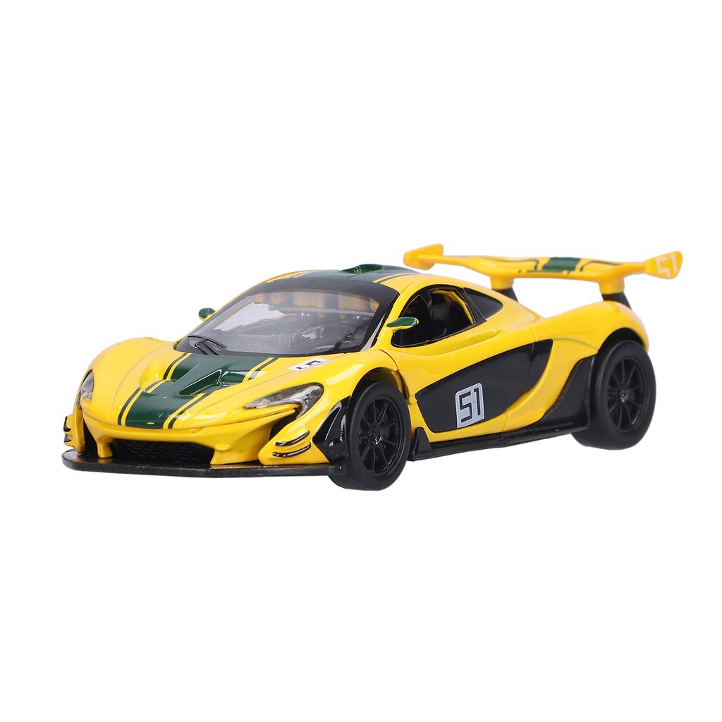 Electronic Openable Door Car Model 1:32 Simulation Pull Back Sports Car Vehicle Model