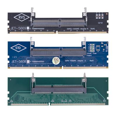 Adaptador de Tarjeta de Memoria SO-DIMM a PC DIMM para Portátil a Escritorio Tarjeta Adaptadora de Memoria RAM DDR3 DDR4 DDR5 Stick Adaptador para Escritorio