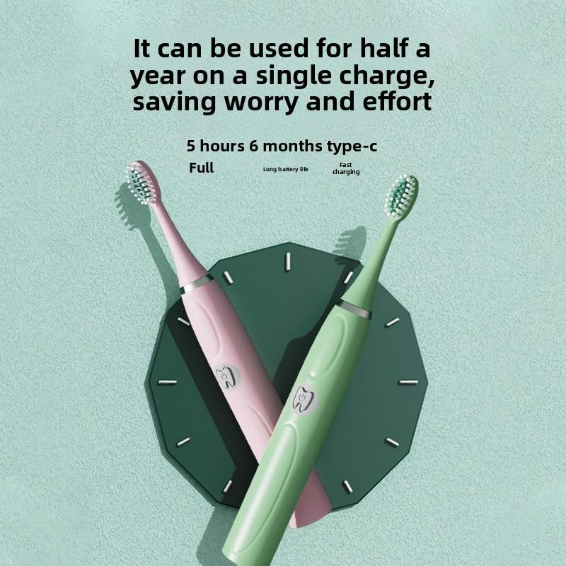 Household Toothbrush Sonic Electric Soft Bristle Electric Toothbrush Rechargeable Adult Electric Toothbrush ProfessionalGrade