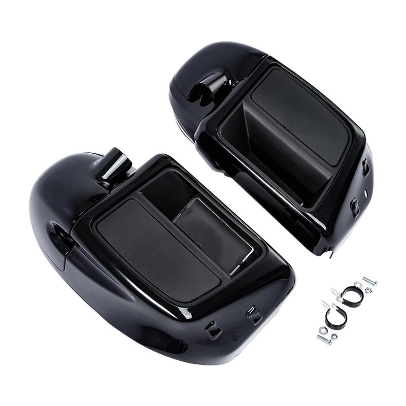 Motorcycle 6.5" Speaker Box Lower Vented Fairing Leg For Harley Touring Electra Glide Road King Street Glide 2014-2024